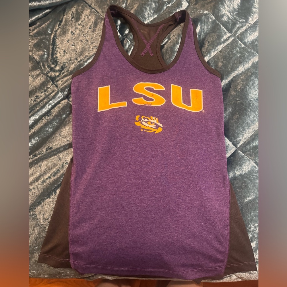 LSU Women's Purple Tank Top